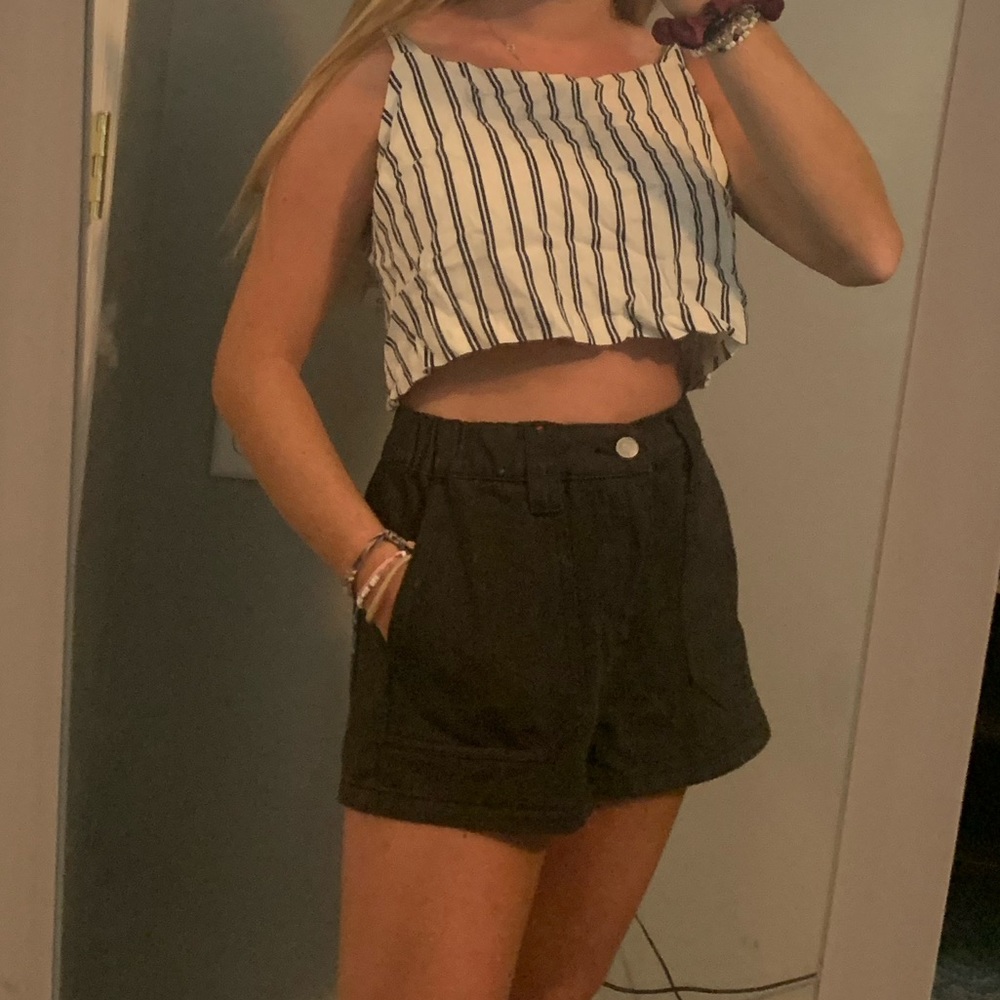 Pacsun Tie Back Striped Tank